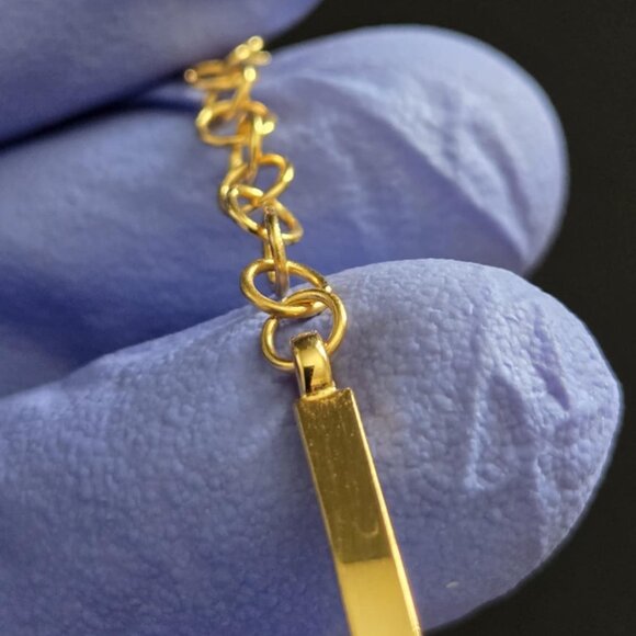 Gold bracelet 22K for small wrist Part 2 of 2 - Picture 5 of 14